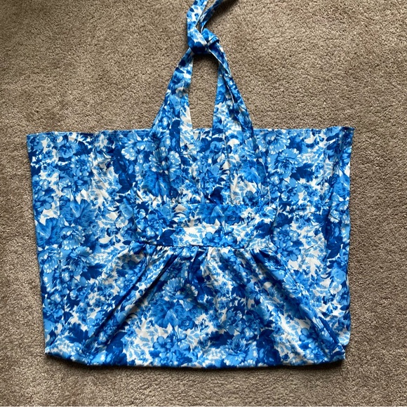 Blue Enchantress Floral Halter Open Back Long Dress - Picture 4 of 10